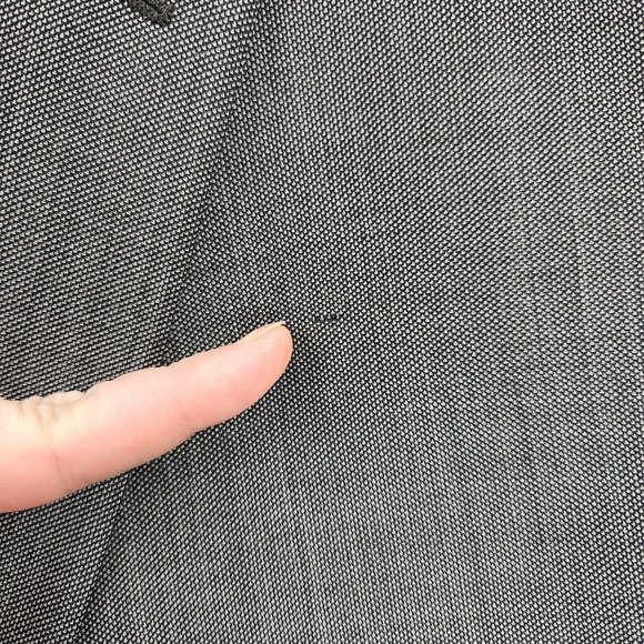 Calvin Klein Jacket Mens 46 Regular Gray Wool Slim Fit Blazer Suit Coat Career - Picture 5 of 15